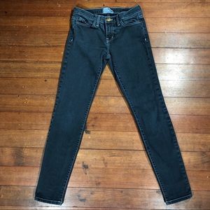 Current Elliot Black Ankle Skinny Jeans